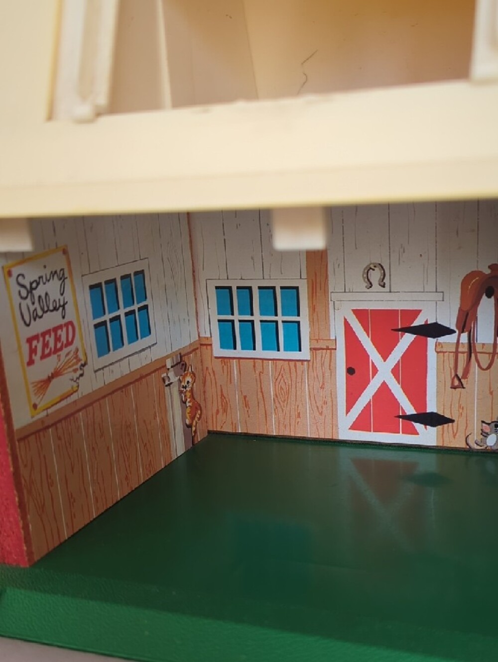 Vintage 1967 Fisher-Price Little People Family Farm Playset with Figures - Picture 3 of 13